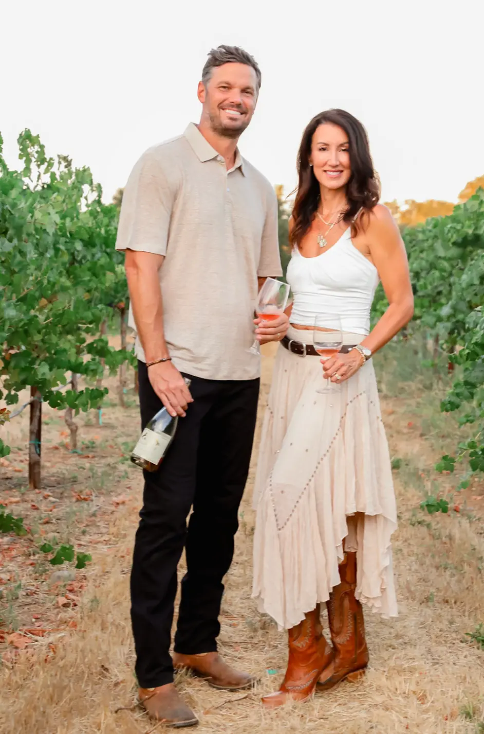 Lamoure Vineyards Photo Shoot Casey and Nicole